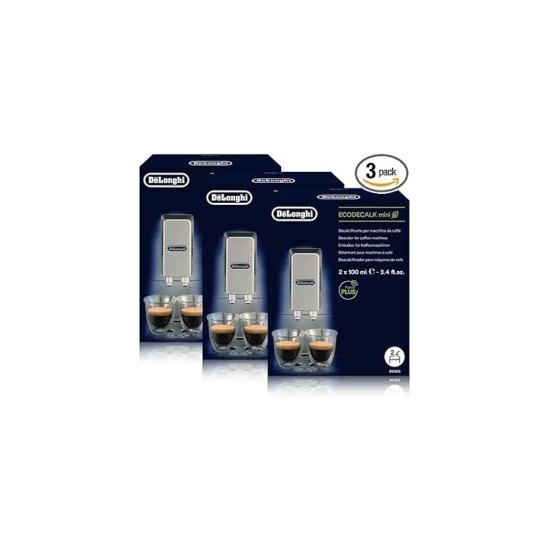 Détartrant Delonghi EcoDecalk 2 x 100 ml (lot de 3)